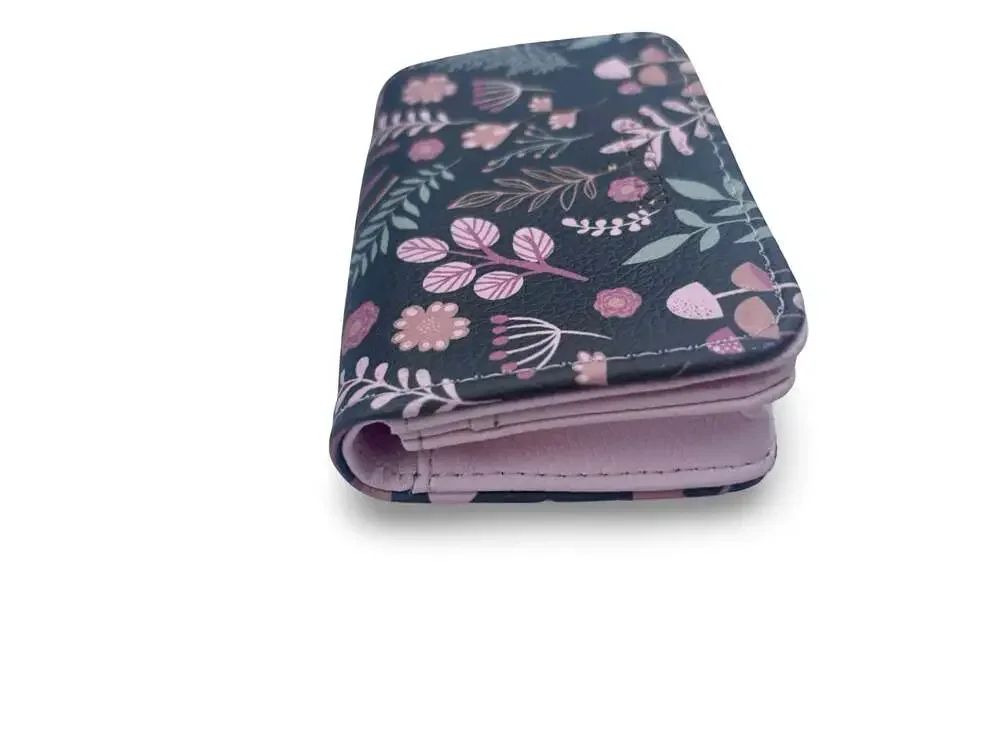 Kedzie Essentials Only Cash and Card Wallet Floral Mushroom Print